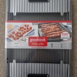 15" X 10.5" Premium Nonstick Carbon Steel Crispy Bacon Multipurpose Baking